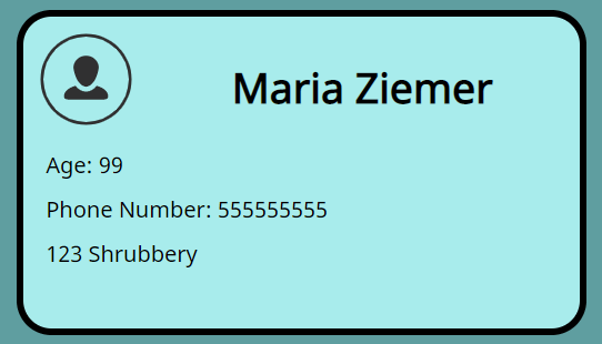 id card example
