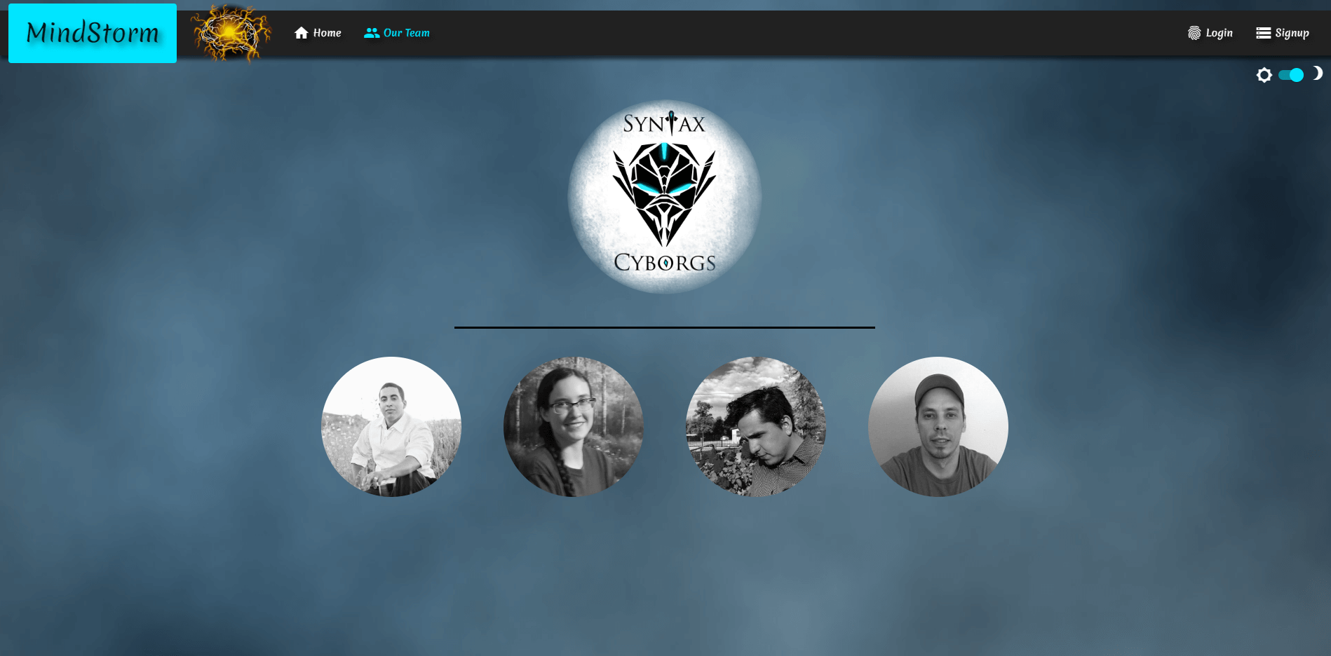 mindstorm's team of creators