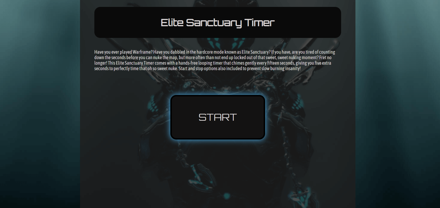 timer button
